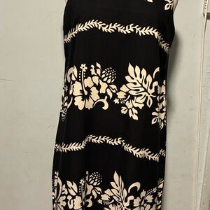 Ingear Black and White Floral Dress